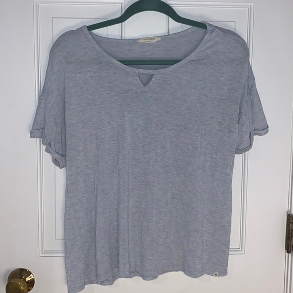 Lucky‎ brand blue t shirt